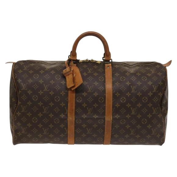 LOUIS VUITTON Monogram Keepall 55 Boston Bag M41424 - Picture 13 of 16
